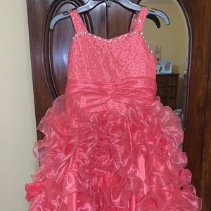 Size 8 girls pageant dress